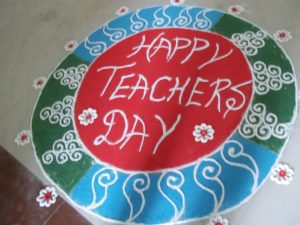 Teachers day celebration